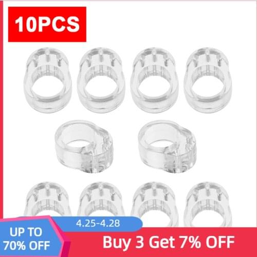 5/10pcs Door Handle Buffer Transparent Door Stopper Wall Protector Anti-collision Silencer Ring Baby Safety Furniture Protective
