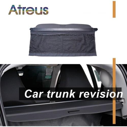 Atreus High Quality 1set Car Rear Trunk Security Shield Cargo Cover For Smart Fortwo 2018 2017 2016 2015 2014-2010 accessories