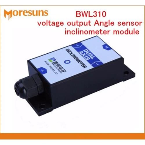 Free ship 2pcs/lot BWL310 voltage output Angle sensor,inclinometer module angular transducer