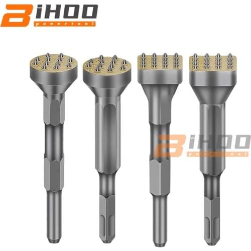 Rotary Electric Hammer Drill Bit Brick Wall Concrete Bush Chisel Electric Hammer Flower Head Post