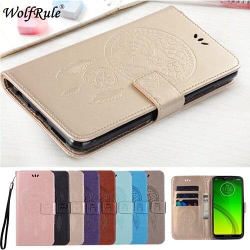 Case For Motorola G7 Power Case Owl Fashion Wallet Leather Phone Bag Case For Moto G7 Power Cover Fundas For Moto G7 Power USA