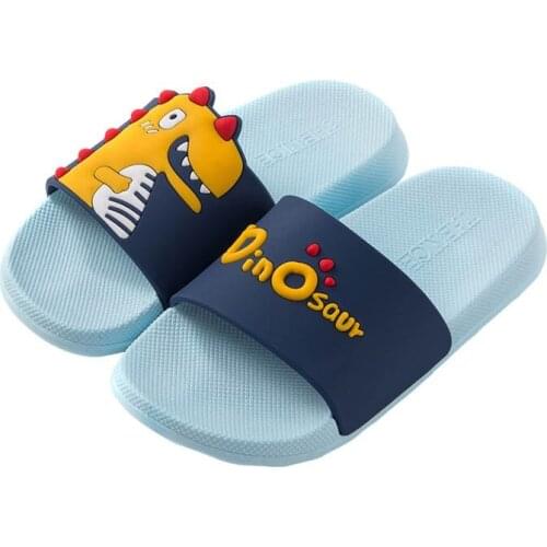 Hot Mini Melissa 2020 Dinosaur Sandals Childrens Breathable Soft Bottom Beach Slippers Cartoon Baby Summer Slippers Boys Girls
