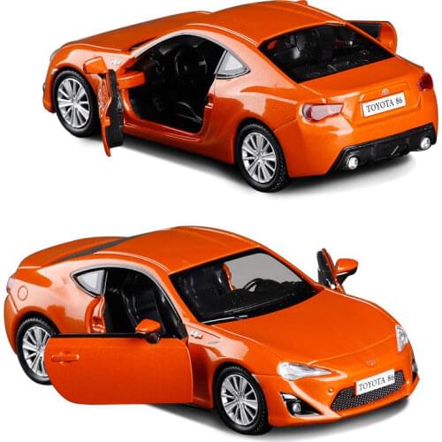 1:36 Scale Licensed Alloy Diecast Metal Collection Car Model For TOYOTA FT-86 Pull Back Toys Vehicle