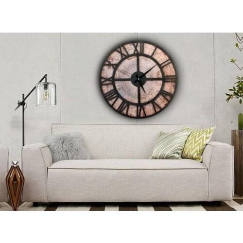 Markakanvas Metal and Wood wall clock wall clock