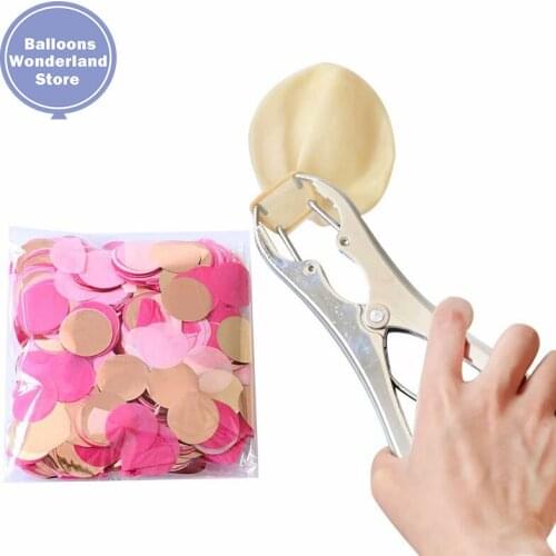 Metal Balloons expansion pliers Filling Balloon mouth expander DIY tools for transparent bobo bubbles ballons filling confetti