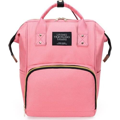 Fashion Mummy Maternity Nappy Bag Large Capacity Nappy Bag Travel Backpack Nursing Bag for Baby Care Womens Fashion Bag