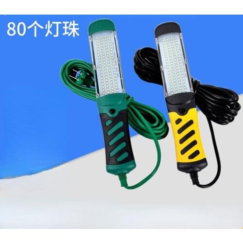 New LED Work Light Super bright COB 80 LED Hangable LED Emergency Lamp With Magnetic Handheld Car Inspection Repair Work Lamp