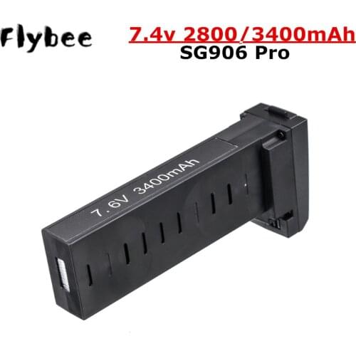 Original battery for SG906 Pro GPS RC drone battery 7.4V 2800MAH 3400MAH Lipo battery accessories SG906 GPS 5G Wifi PFV Drone