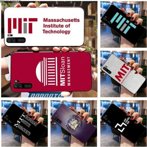 PENGHUWAN World famous university MIT Shell Phone Case For Huawei Nova 6se 7 7pro 7se honor 7A 8A 7C Prime2019