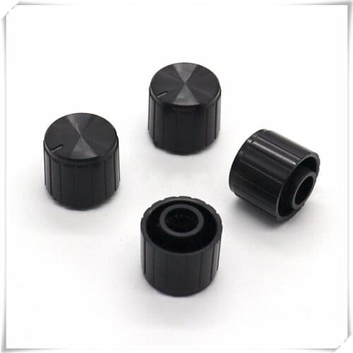 10 Pieces Plastic Flower Shaft Knob Diameter 15mm Height 13mm Potentiometer Encoder Knob Gear Shaped Inner Hole 6mm
