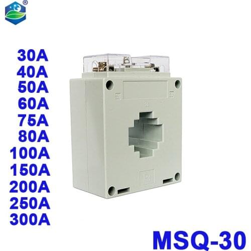 Toroidal Current Transformer MSQ-30 current transformer 50/5a 30/5A CLASS:1.0 1.5VA ac