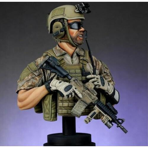 Unassambled 1/10 ancient man Bust Resin figure miniature model kits Unpainted