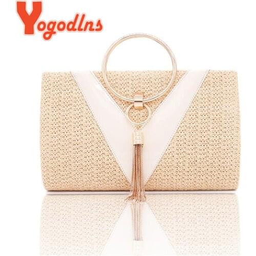 Yogodlns Luxury Chains Handbag Women Fashion Lady Handle Bag Metal Design Shoulder Bag Shopping Lady Totes Crossbody Bag bolso