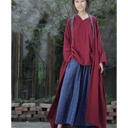 Women Autumn Patchwork Trench Coat Outerwear Ladies Vintage Loose Long Coat Female Topcoat Female 2020 Coat