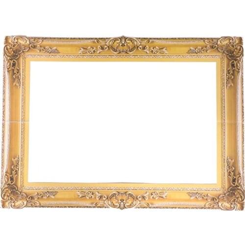 1PC DIY Paper Picture Frame Cutouts Antique Photo Booth Props Party Decoration Background Props for Wedding Birthday Party