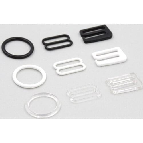 10pair/lot Ladies underwear bra swimsuit adjustment button plastic button shoulder strap strap slip belt button