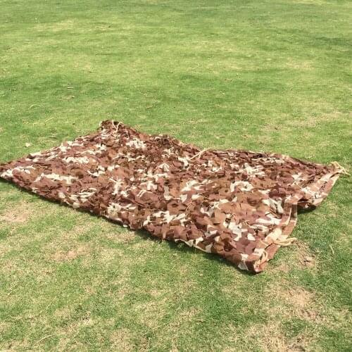 3.5* 5m Desert Camouflage net Hunting Camping Military Photography camo net Sun Shelter Jungle Blinds Car covers sun shade nets
