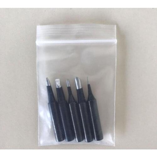 5pcs/bag Soldering tip Black welding head 900M-T-3.2D 900M-T-2.4D 900M-T-4C 900M-T-2C 900M-T- I for936 937 942 soldering station