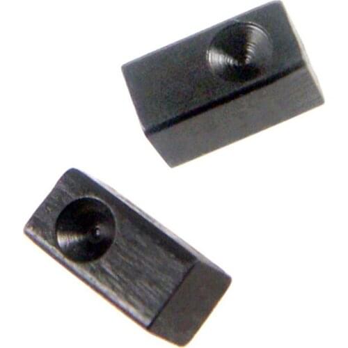 6 Pieces Guitar Tremolo Bridge Saddle Clamp Pressure Lock String Insert Metal Block for Electric Guitar Parts Accessories