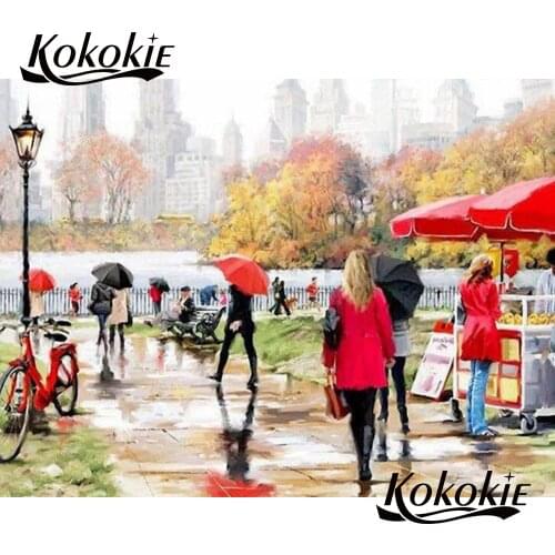 Diamond mosaic sale Full Square Picture of Rhinestone Diamond Embroidery full round painting 5D Diamond Painting accessories