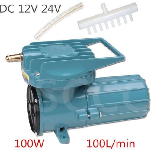 RESUN Vehicle battery DC 12V 24V air pump car oxygen electromechanical bottle battery pump Oxygenerator air machine compressor