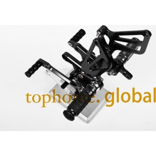 For Suzuki SV650 SV650S 1999 - 2009 Motorcycle Black CNC Rearsets Foot Pegs Rear Set foot pegs