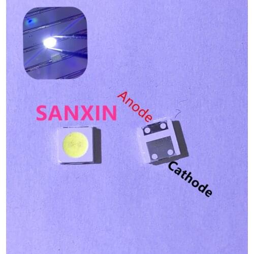 Diodes TV Backlight 1W 3V 3535 SMD LED Televisao Cold White 100lm 3537 Cool White Backlit LCD Backlight for TV Repair 2000PCS