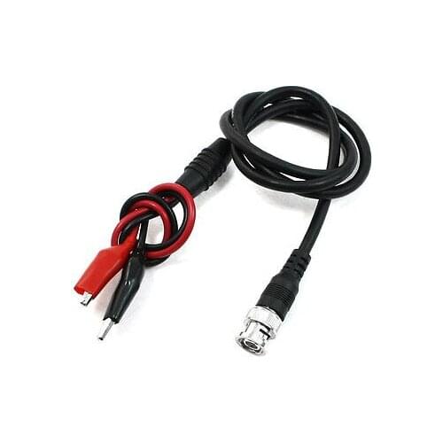 Coaxial RF Cable BNC Male to Crocodile Clip Oscilloprobe Test Probe Lead 75 Ohm