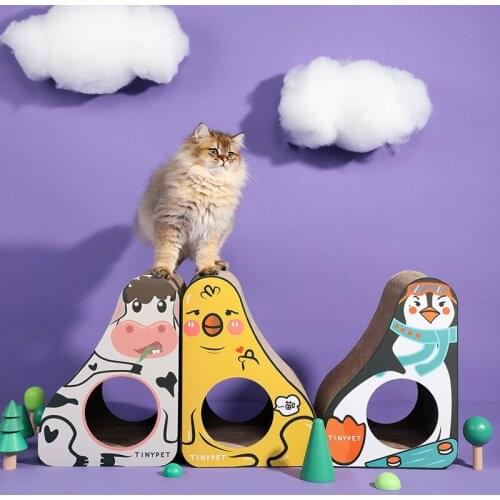 Cat Scratchers For Indoor Cats Vertical Cat Scratching Board Nest Triangle Corrugated Paper Cat Nest Cat Scratching Post Cat Cla