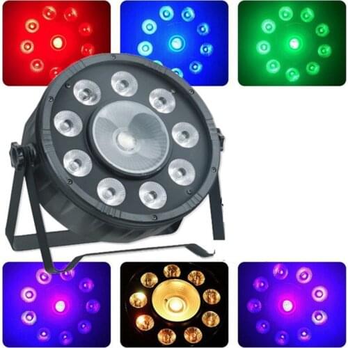 Hot 2021 Led Par 150w flat Cob RGB 3in1 Led COB 150w DMX For Stage Lighting Professional For DJ Wedding Parties