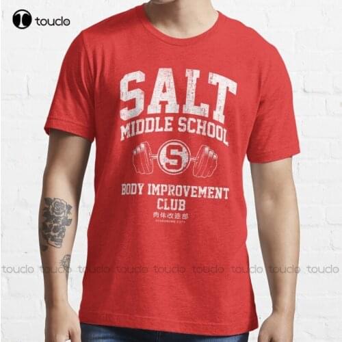 New Salt Middle School Body Improvement Club T-Shirt MenS T-Shirts s-5xl