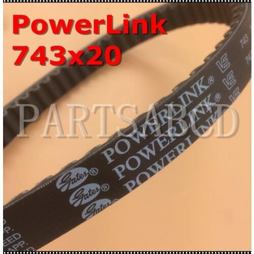 POWERLINK DRIVE BELT 743 20 30 150CC Go Kart Scooter Moped