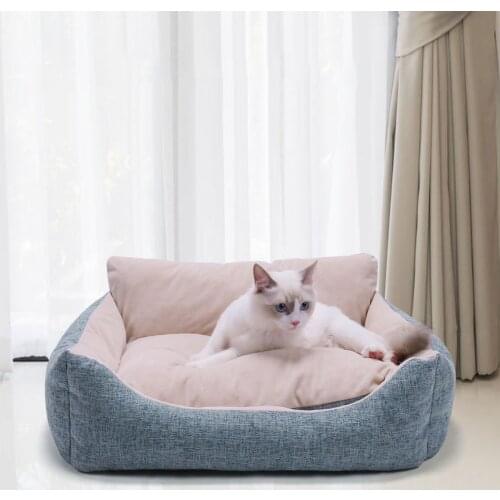 New Removable And Washable Waterproof Cat Bed Pet Dog Sofa Bed