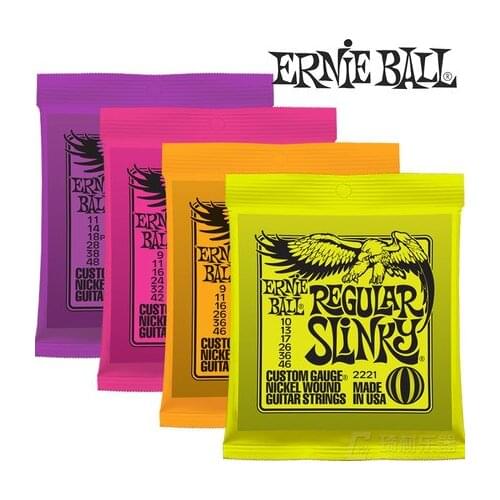 Ernie Ball Electric Guitar Strings High Quality 2223 2225 2221 2627 2626