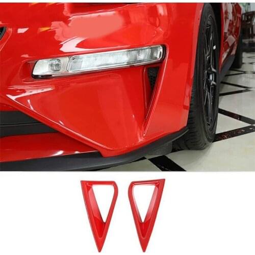 Exterior Daytime Running Light Decoration Cover Protect Stickers Car Styling for Ford Mustang 2018