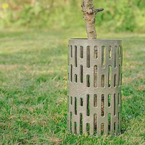 Plant and Tree Trunk Protectors Cover Weather-Proof Plastic Guard Adjustable Durable Resizable For Planting Tool 34X20cm LBS