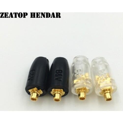 50Pair MMCX Earphone Male Pin Plug Jack for Shure SE215 SE535 UE900 Headphone DIY Connector