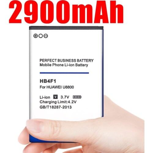 HB4F1 2900Mah Battery for Huawei U8220 U8230 E5830 E5838 E5 C8600 T-Mobile Pulse E585 Ascend M860 X5 U8800 C8800