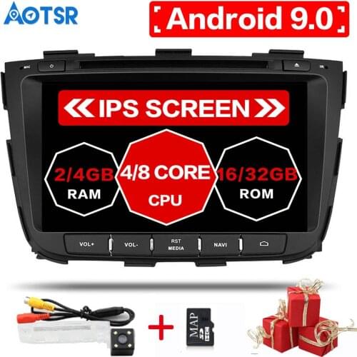 Android 9.0 4+32GB car gps for kia Sorento 2013 2014 dvd car dvd gps player 2 din car stereo player gps navigation Radio stereo