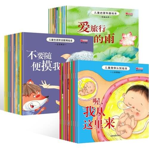 Childrens Body Cognition Picture Book Story Book Early Education Enlightenment Popular Science Book Life Safety Education Book
