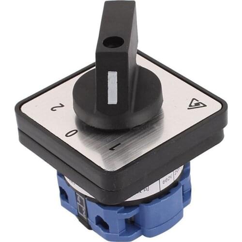 Cam Switch 3 Position 1 pole 4 terminals Rotary Switch 660V 20A Changeover Switch