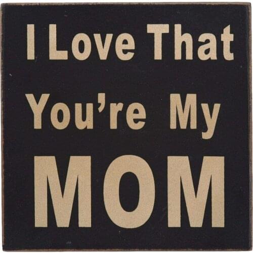 I Love That You're My M Cafe Bar Bar Manhole Wall New Year Christmas Easter 12X12 inch