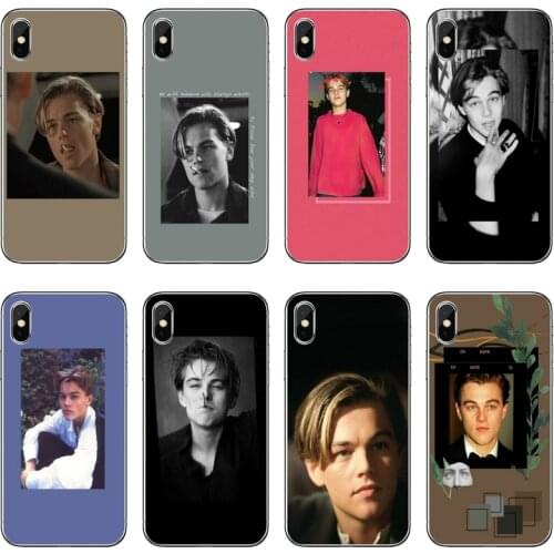 Leonardo DiCaprio young Soft Phone Case For Samsung Galaxy A71 A70 A60 A51 A50 A41 A40 A31 A30 A20E A21S A12 A10 A7 A5 A3