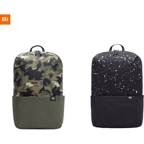 Original Xiaomi Mi Small Backpack Leisure Sports Chest Pack Bag Camouflage Unisex 10L for Men Women Student Traveling Camping