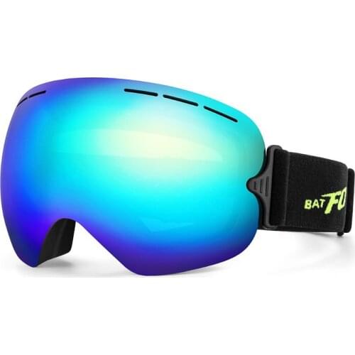 Winter Snow Sports Skiing Snowboard Snowmobile Anti-fog Goggles Windproof Dustproof Glasses UV400 Skate Ski Sunglasses Eyewear