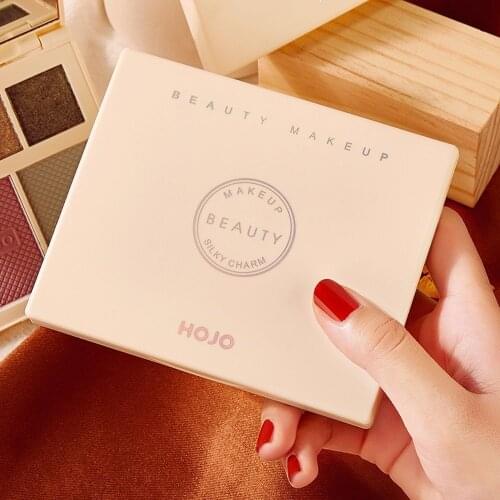 HOJO 7 Color High Gloss Blush Eyeshadow Matte Pearlescent Fine Flash Beginner Easy Makeup Three-dimensional Natural Eye Makeup