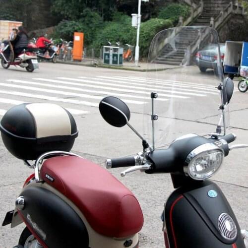 Universal Windshield For Motorcycles Electric Vehicles Shatterproof Windproof Coldproof Highly Transparent PC Plate