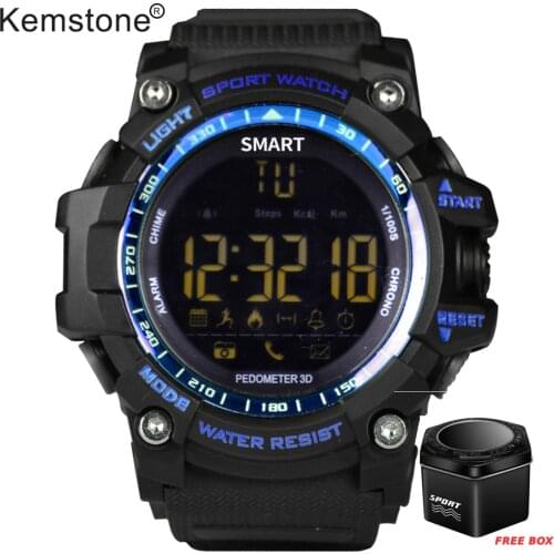 Kemstone Waterproof Smart Watch Men Tracking Fitness Tracker Bluetooth Calls Outdoors Sports Smartwatch