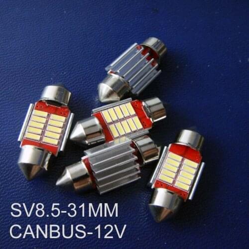 High Quality 31mm Festoon 12V CANBUS LED Car Dome Reading Lights Auto Interior Lamps Super Bright Bulbs free shipping 50pcs/lot