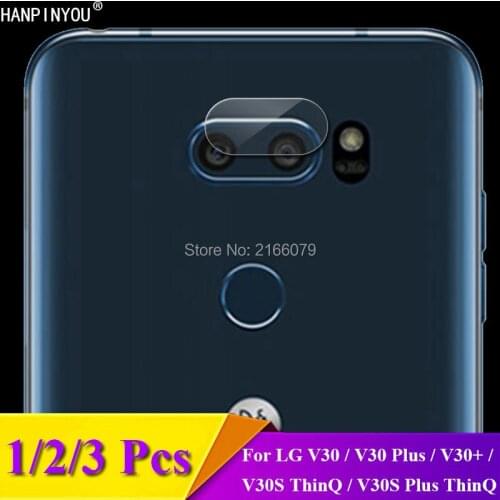 1/ 2 / 3 Pcs/Lot For LG V30 V 30 V30s ThinQ Plus 6.0" Rear Camera Lens Protective Protector Cover Soft Tempered Glass Film Guard